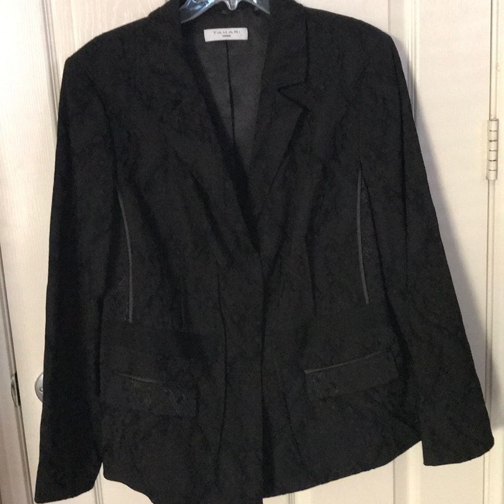 Tahiti snakeskin print blazer